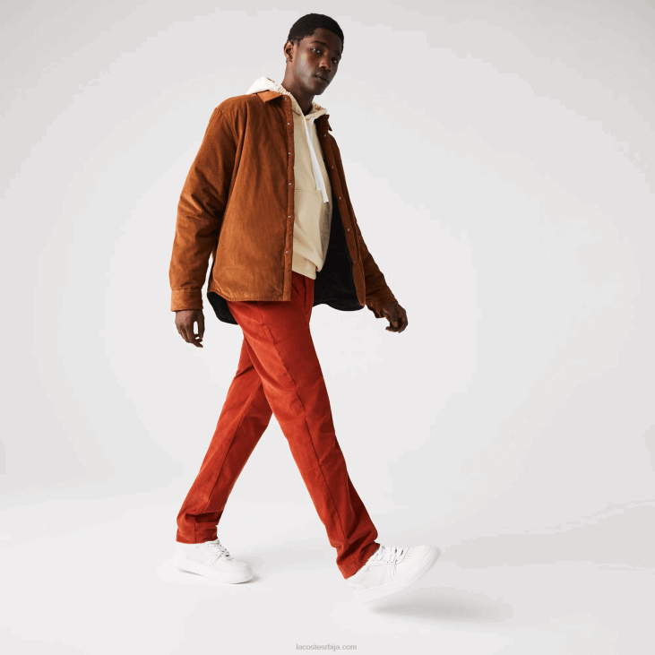 мушкарци праве сумотне панталоне 86881643 браон кл2 Lacoste