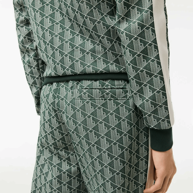 мушкарци панталоне са монограмом 8688279 зелена беж 7м4 Lacoste