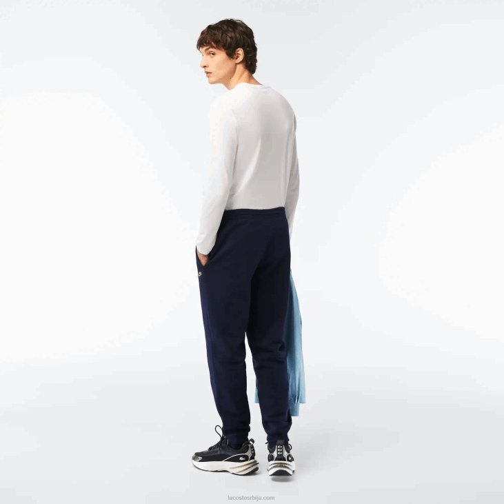 мушкарци панталоне од флиса суженог кроја 8688348 тамноплава 166 Lacoste