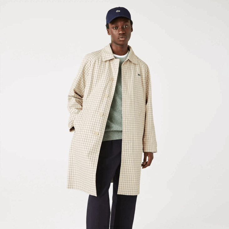 мушкарци наслеђе 3-у-1 провери ров 86881290 беж бела а8м Lacoste