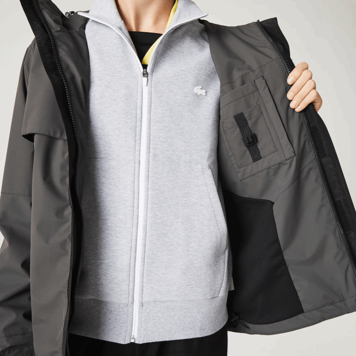 мушкарци водоодбојна парка 86881257 црна 031 Lacoste