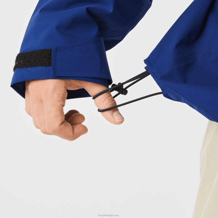 мушкарци водоотпорна прошивена парка 86881308 блуе бдм Lacoste