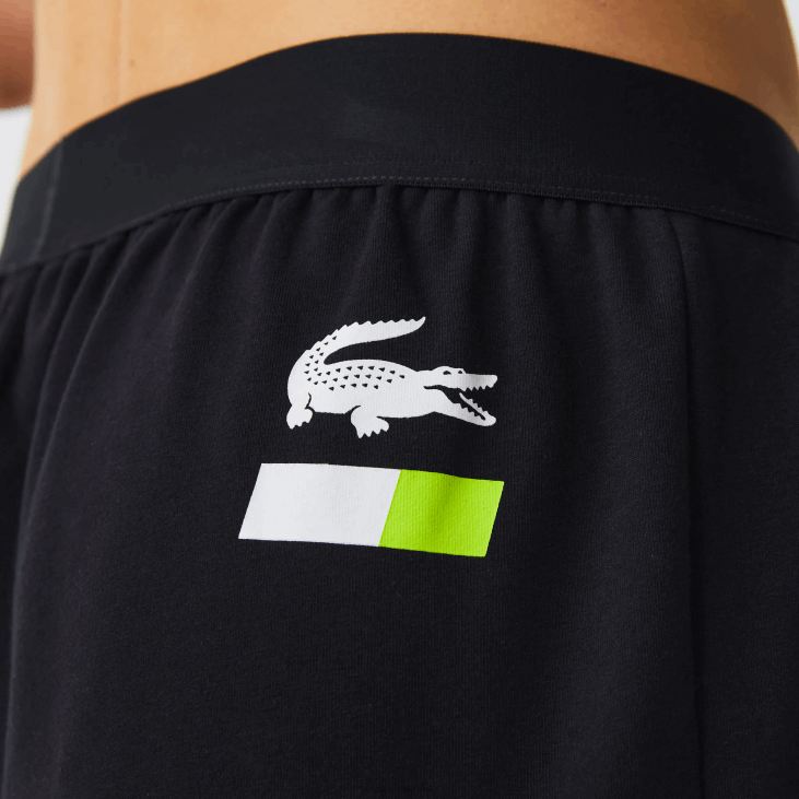 мушкарци превелике пиџаме панталоне од флиса 86881566 тамно сива бела жута п44 Lacoste