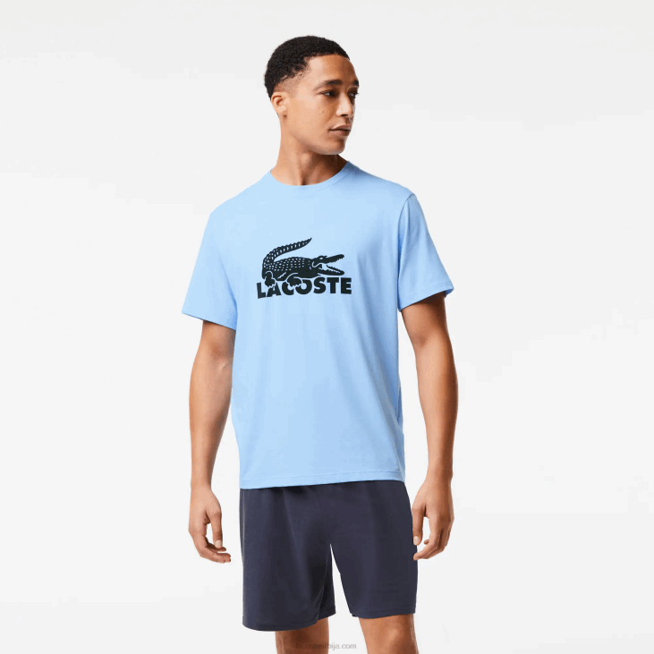 мушкарци сомот лого кратка пиџама сет 86881622 плава каки зелена тамно сива 8з0 Lacoste