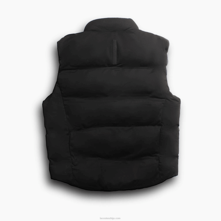 мушкарци преклопити прслук с капуљачом 86881259 црна 031 Lacoste