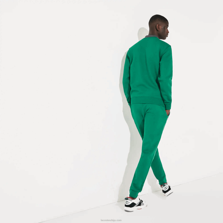 мушкарци спортске тенисице од флиса 8688959 зелено с6в Lacoste