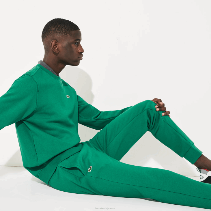 мушкарци спортске тенисице од флиса 8688959 зелено с6в Lacoste