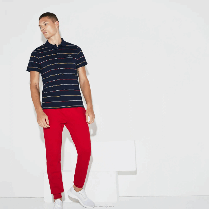 мушкарци спортске тенисице од флиса 8688986 црвена 240 Lacoste