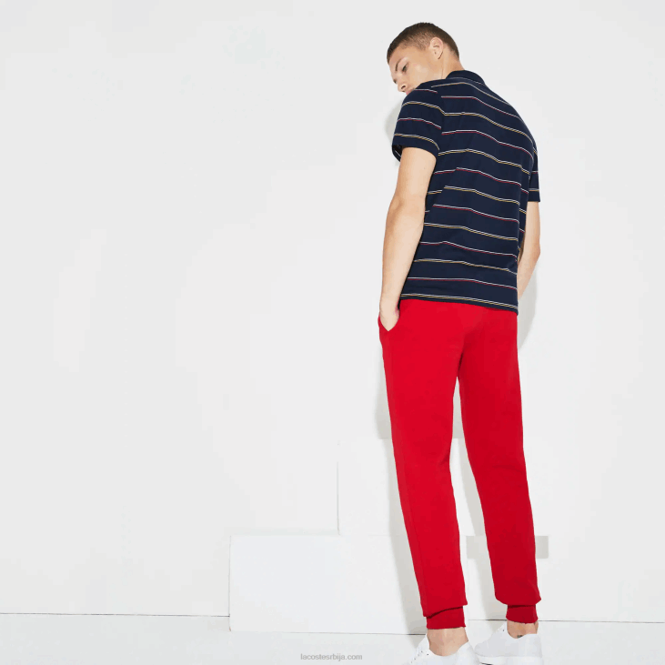 мушкарци спортске тенисице од флиса 8688986 црвена 240 Lacoste