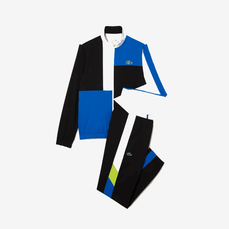 мушкарци спортска тениска тренерка са крокодилским принтом 86881144 бела црна плава жута л74 Lacoste