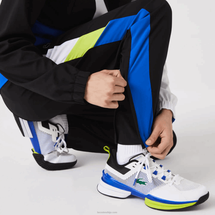 мушкарци спортска тениска тренерка са крокодилским принтом 86881144 бела црна плава жута л74 Lacoste