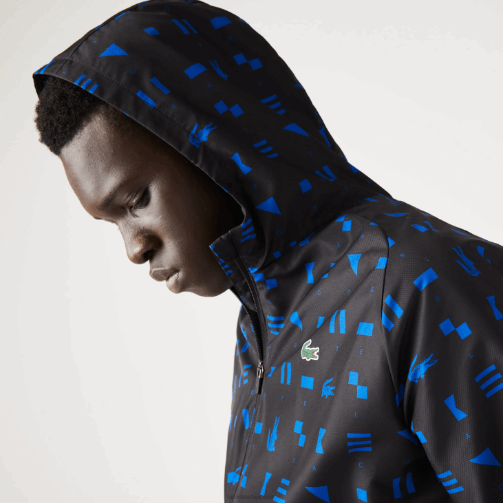 мушкарци спортска тениска тренерка 86881195 плава црна т92 Lacoste