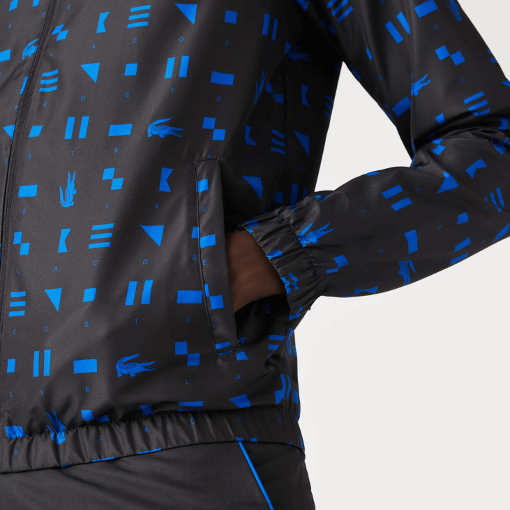 мушкарци спортска тениска тренерка 86881195 плава црна т92 Lacoste