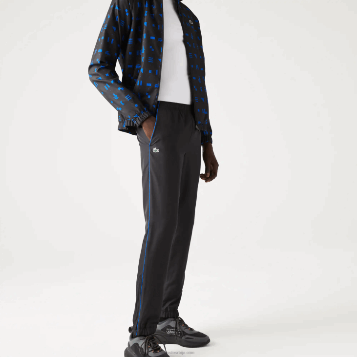 мушкарци спортска тениска тренерка 86881195 плава црна т92 Lacoste