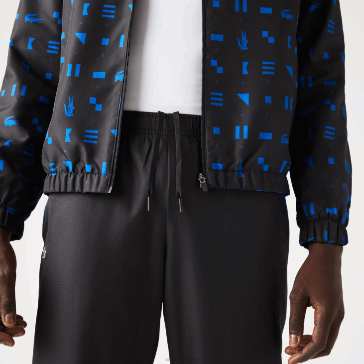 мушкарци спортска тениска тренерка 86881195 плава црна т92 Lacoste