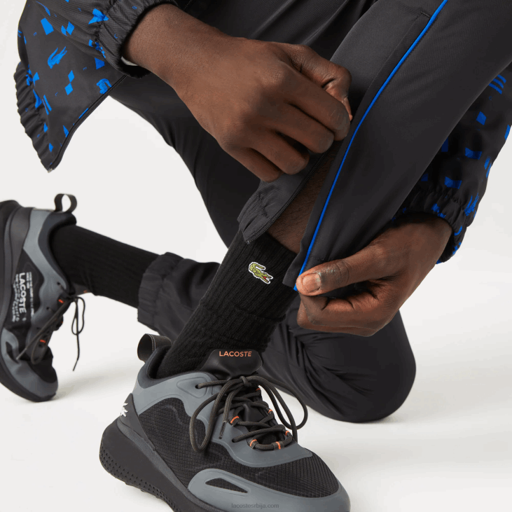 мушкарци спортска тениска тренерка 86881195 плава црна т92 Lacoste