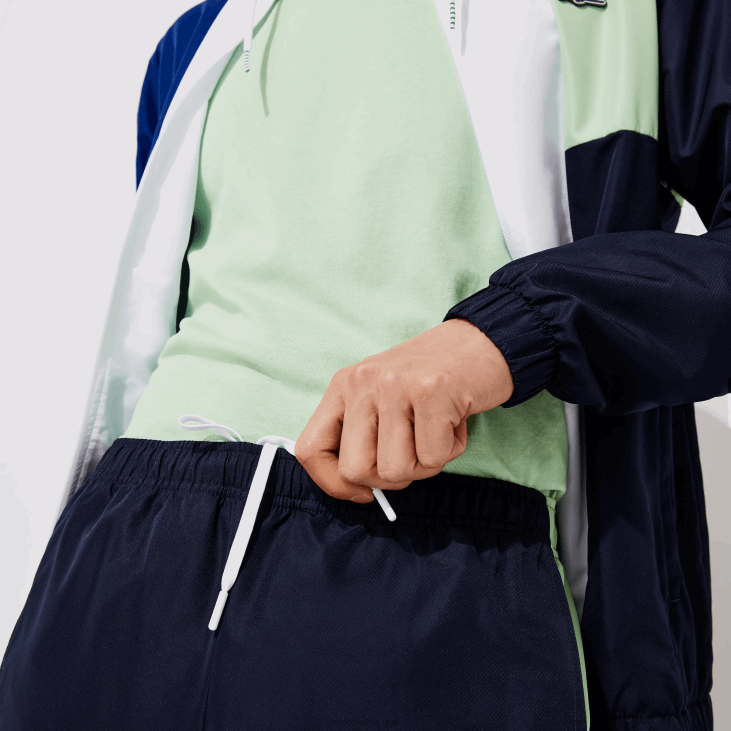 мушкарци спортска цолорблоцк тренерка 86881201 зелена морнарско плава бела цн1 Lacoste