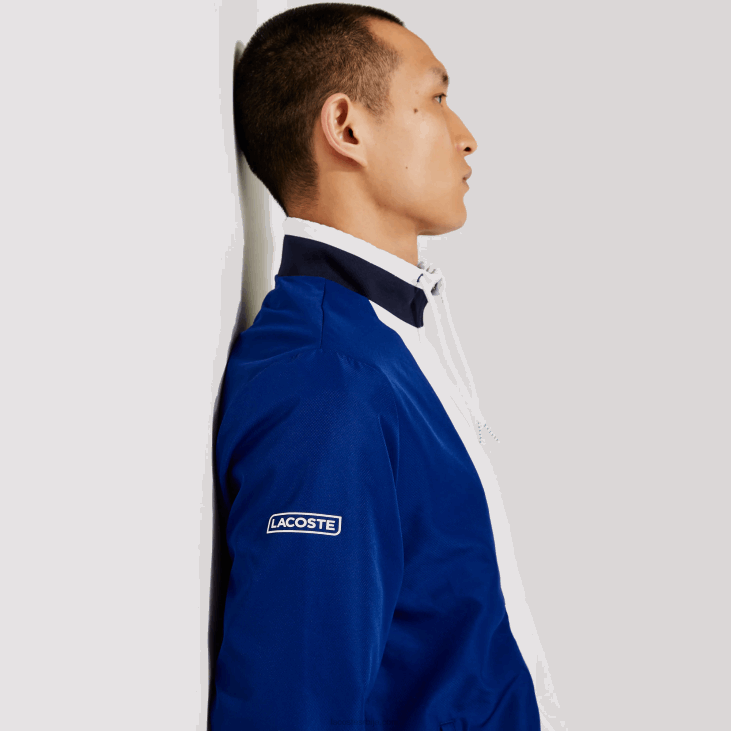 мушкарци спортска цолорблоцк тренерка 86881201 зелена морнарско плава бела цн1 Lacoste