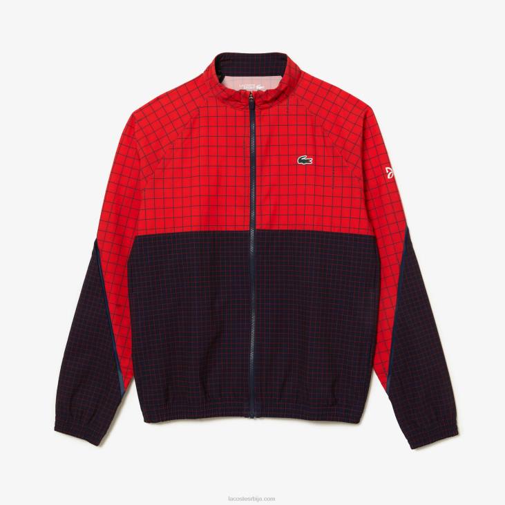 мушкарци тенис х новак ђоковић џогер сет 8688268 црвени тамноплави бкс Lacoste