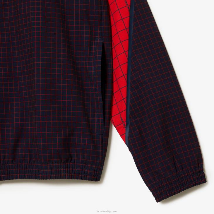 мушкарци тенис х новак ђоковић џогер сет 8688268 црвени тамноплави бкс Lacoste