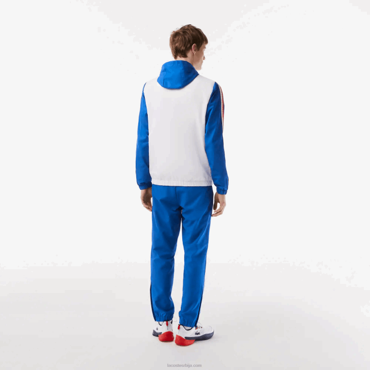 мушкарци сет за тенис регулар фит 8688341 бела плава бела вми Lacoste