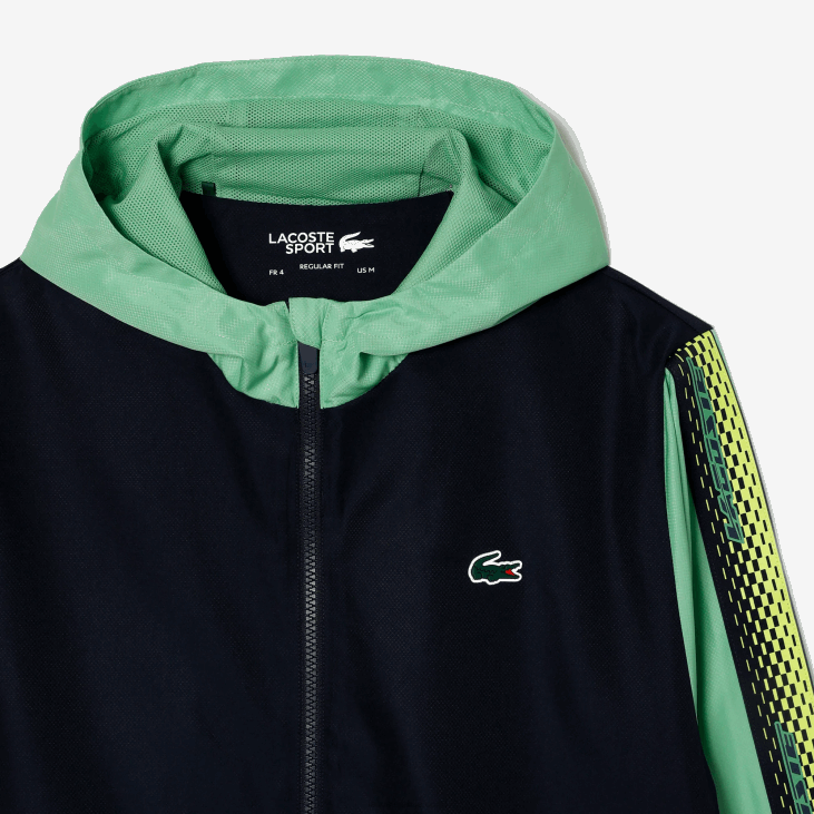 мушкарци сет за тенис регулар фит 8688343 тамноплава зелена вти Lacoste