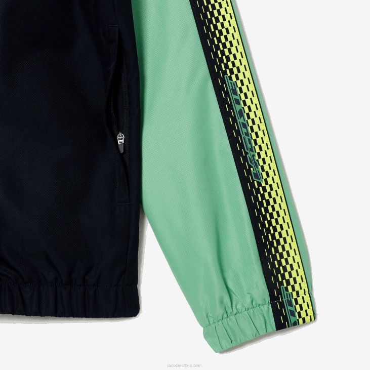 мушкарци сет за тенис регулар фит 8688343 тамноплава зелена вти Lacoste