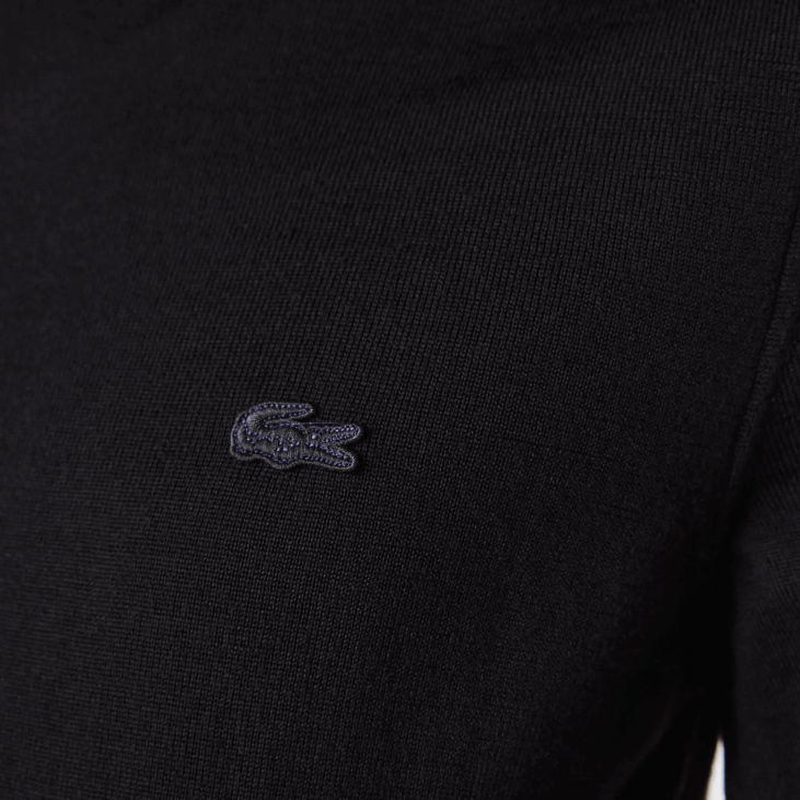 мушкарци џемпер од мерино вуне 86881591 црна 031 Lacoste