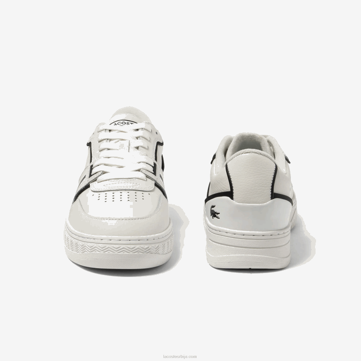 мушкарци л001 основне кожне патике 86881725 црна 147 Lacoste