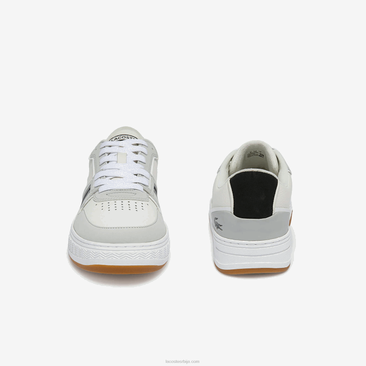 мушкарци л001 кожне патике у боји 86881830 бело-црно 147 Lacoste