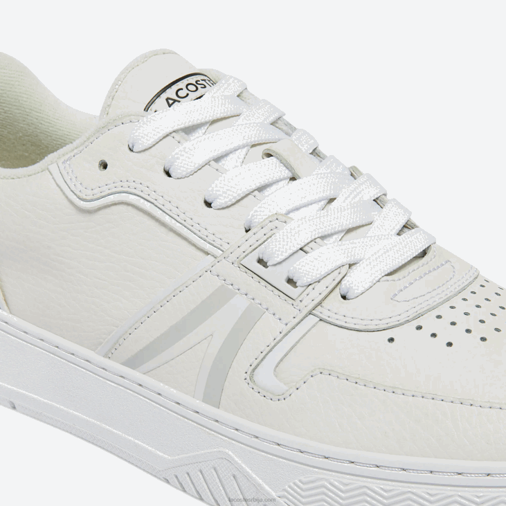 мушкарци л001 кожне патике 86881839 бело и бело 65т Lacoste