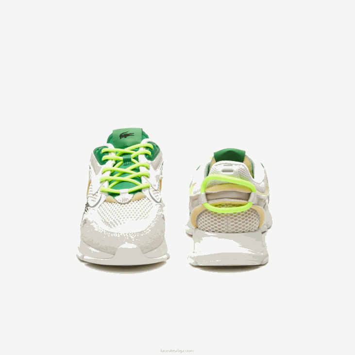 мушкарци л003 нео текстилне патике 86881698 бело зелено вг1 Lacoste