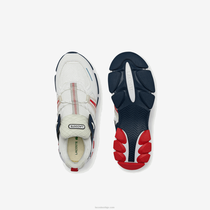 мушкарци л003 текстилне патике 86881799 бела/плава и црвена 407 Lacoste