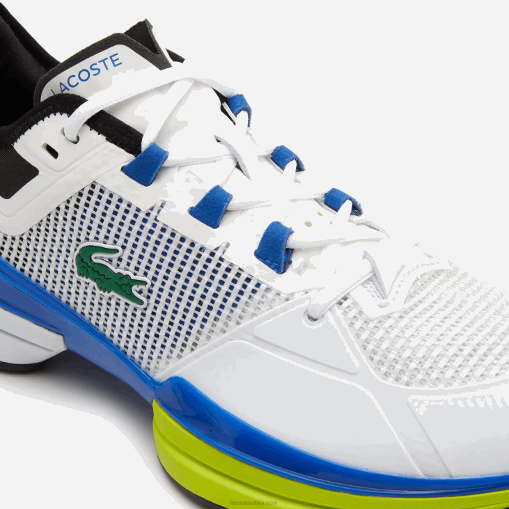 мушкарци аг-лт21 ултра текстилне тенисице 86881893 бела/плава 080 Lacoste