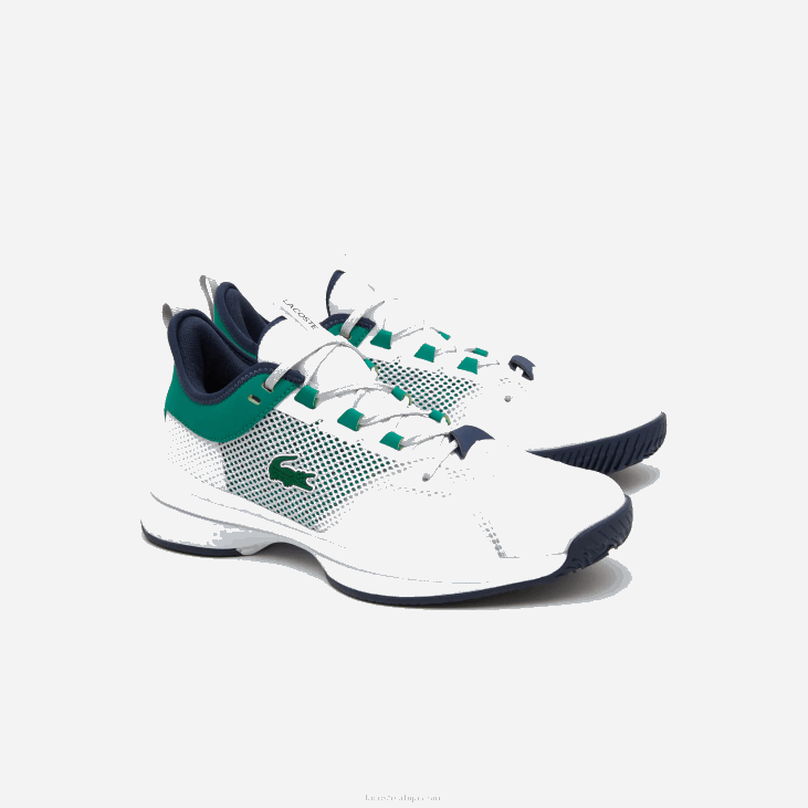 мушкарци аг-лт21 текстилне тенисице 86881903 бела/зелена 082 Lacoste