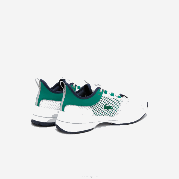 мушкарци аг-лт21 текстилне тенисице 86881903 бела/зелена 082 Lacoste