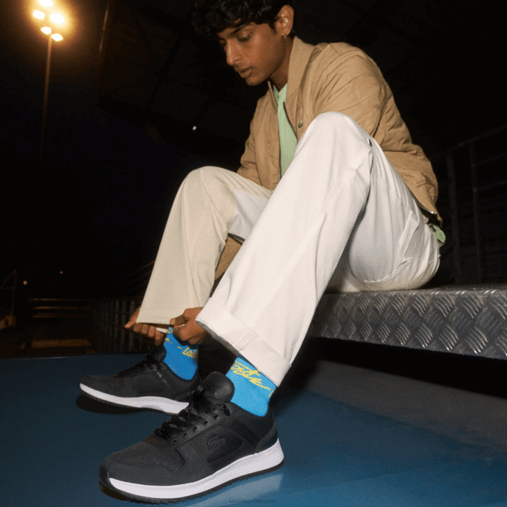 мушкарци кожне патике јоггеур 2.0 86881906 блацк 02х Lacoste