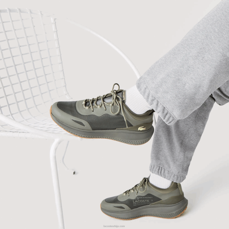 мушкарци активне 4851 текстилне патике 86881886 тамно зелена дг2 Lacoste