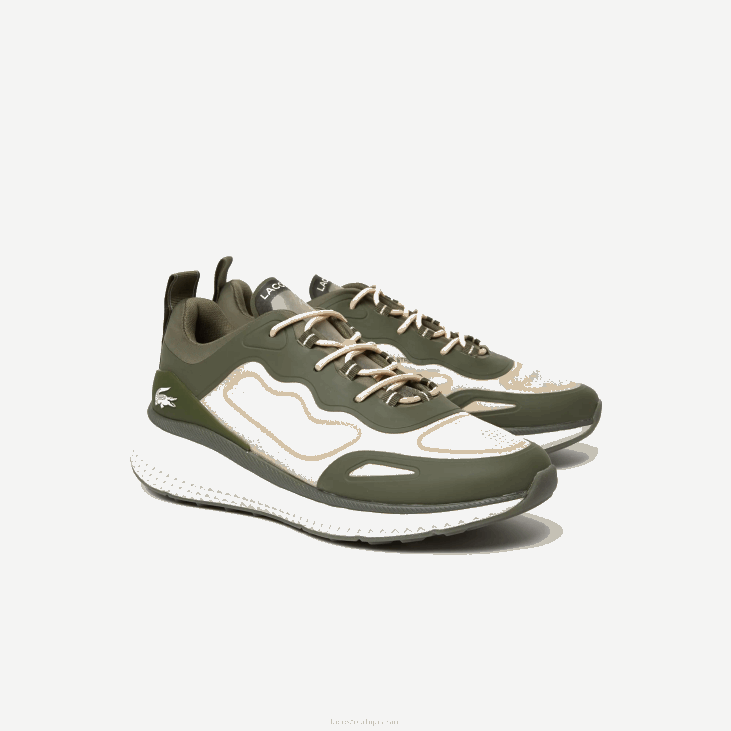 мушкарци активне 4851 текстилне патике 86881887 тамно зелена и бело 1к3 Lacoste