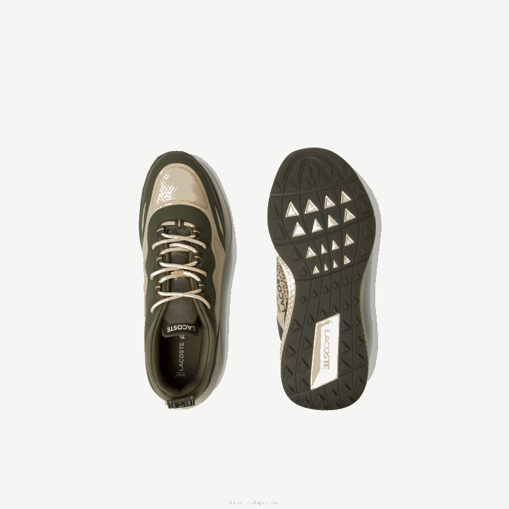 мушкарци активне 4851 текстилне патике 86881887 тамно зелена и бело 1к3 Lacoste