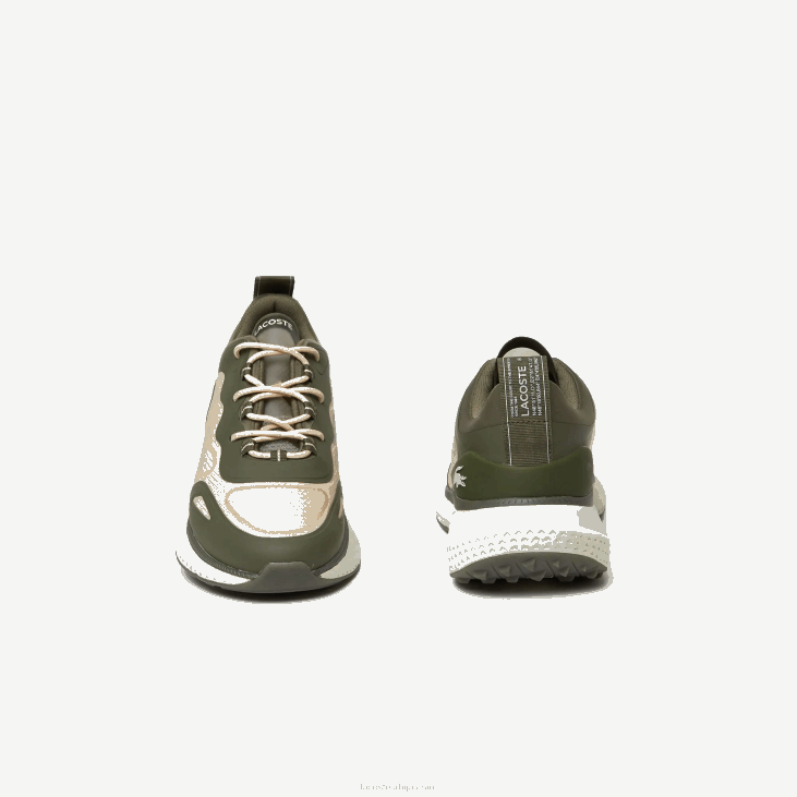 мушкарци активне 4851 текстилне патике 86881887 тамно зелена и бело 1к3 Lacoste