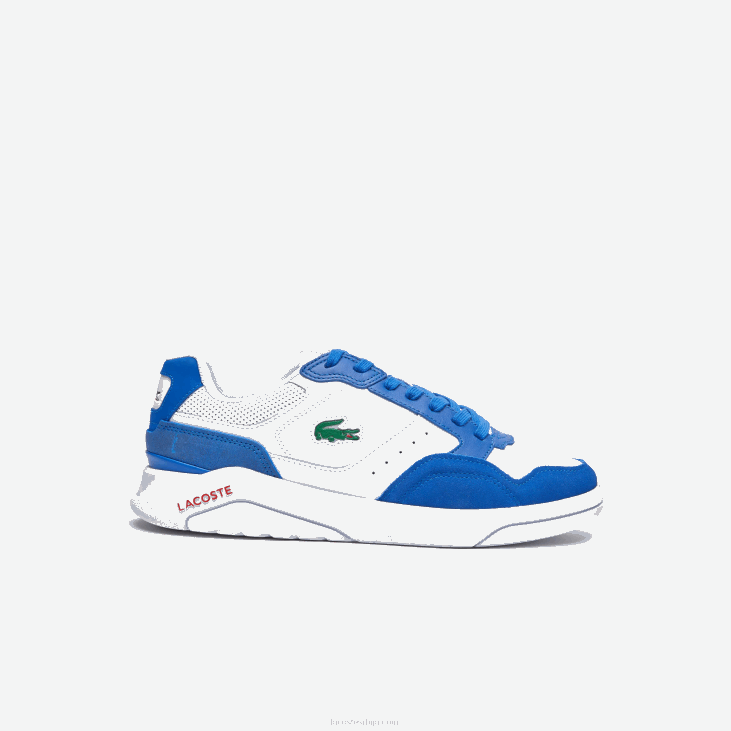 мушкарци гаме адванце луксузне кожне патике 86881707 бела/плава 080 Lacoste