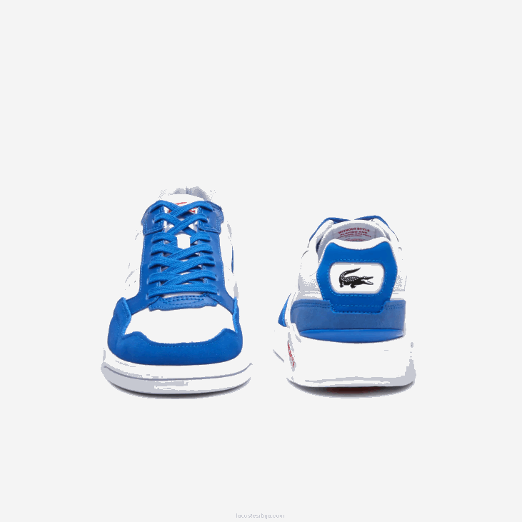 мушкарци гаме адванце луксузне кожне патике 86881707 бела/плава 080 Lacoste