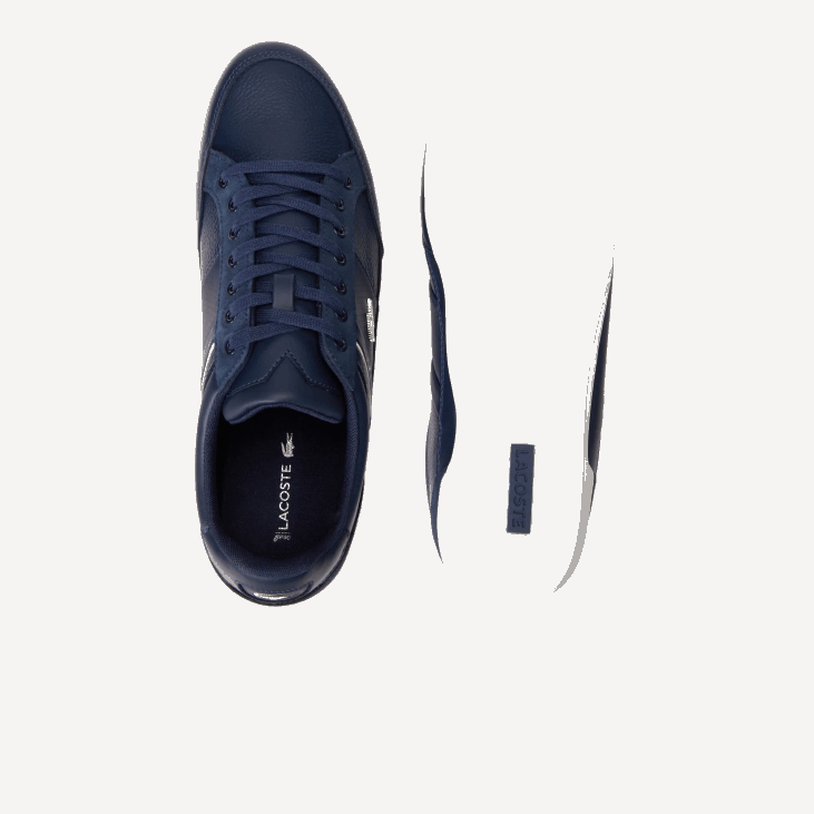 мушкарци цхаимон кожне патике 86881710 морнарско-бело ј18 Lacoste