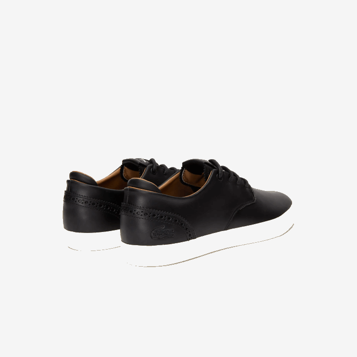 мушкарци еспарре клуб кожне патике 86881718 црно-бело 454 Lacoste