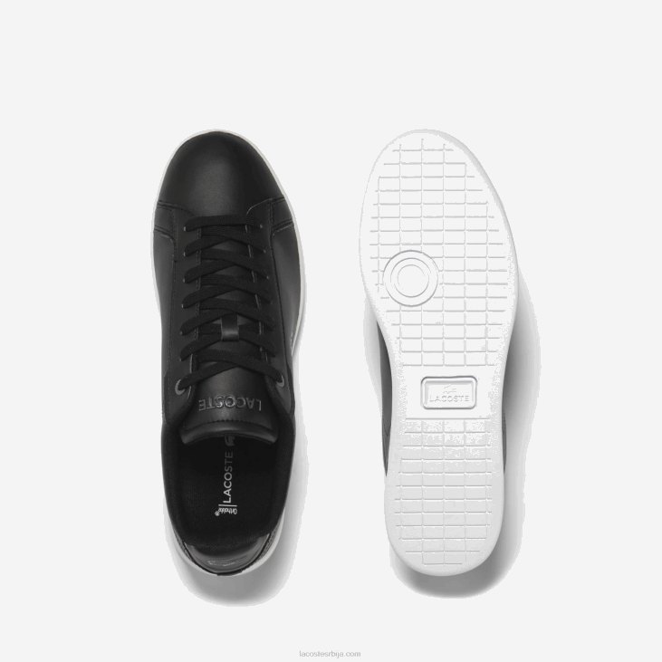 мушкарци Царнаби про бл кожне тоналне патике 86881742 црно-бело 312 Lacoste