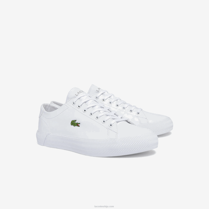 мушкарци грипсхот кожне и синтетичке патике 86881750 бела 21г Lacoste