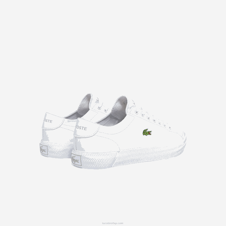 мушкарци грипсхот кожне и синтетичке патике 86881750 бела 21г Lacoste