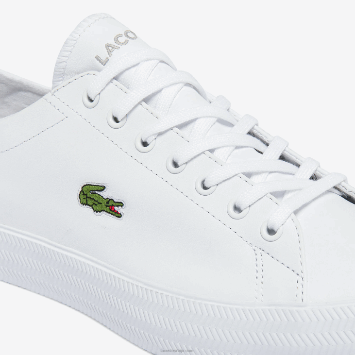 мушкарци грипсхот кожне и синтетичке патике 86881750 бела 21г Lacoste