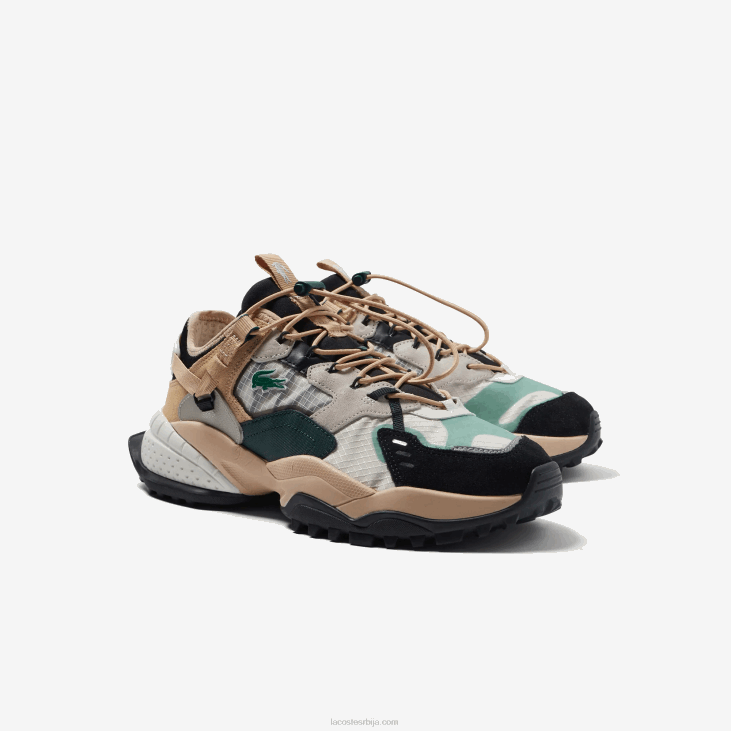 мушкарци л-гуард бреакер текстилне ципеле на отвореном 86881778 природна црна нб1 Lacoste